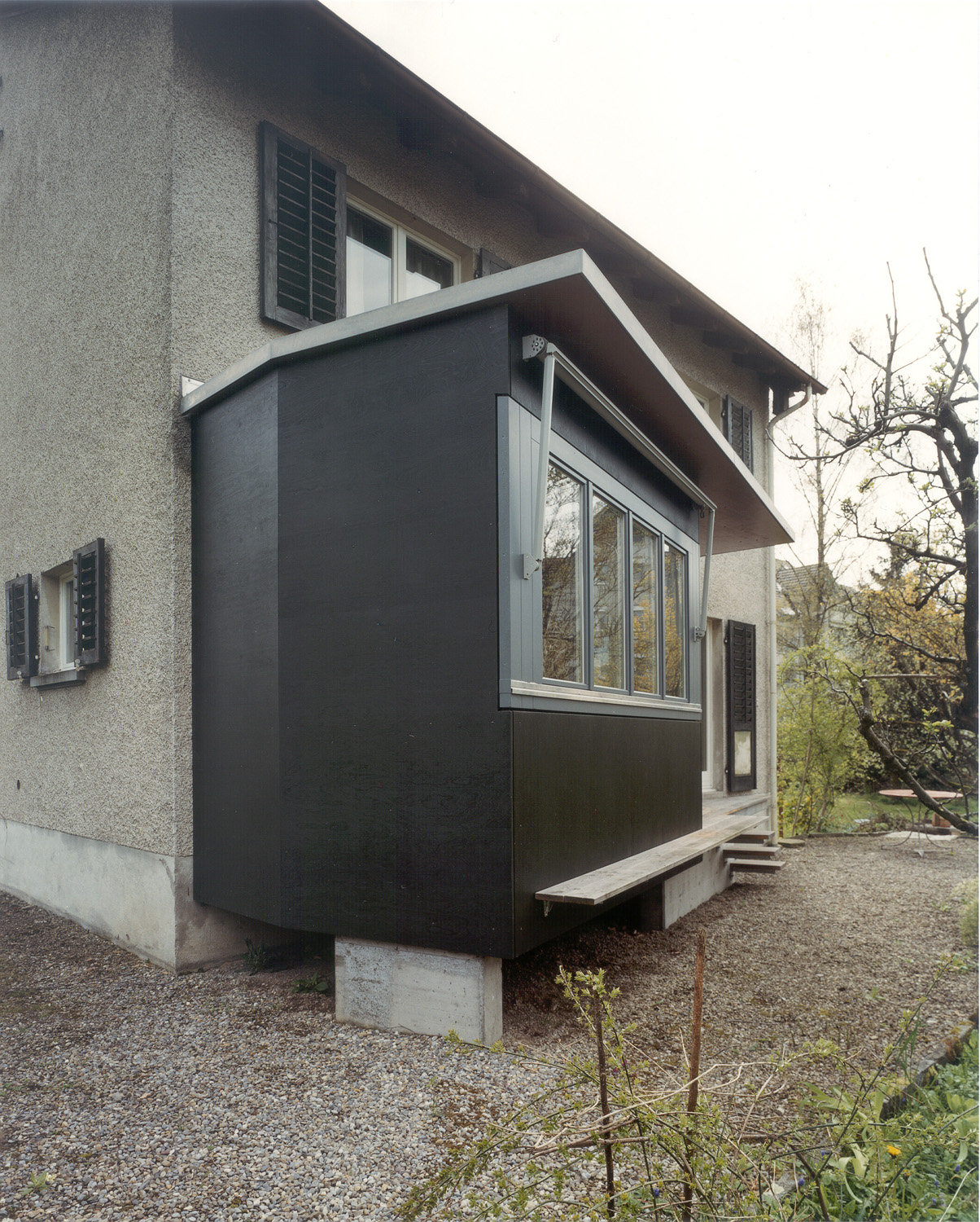 Anbau Wohnhaus Rebhaldenstrasse Gossau ZH 1999